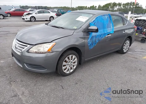 2015 Nissan Sentra S from USA, damaged, VIN 3N1AB7AP6FY274856